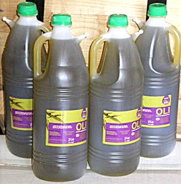 Garrafa 2 litros de aceite de oliva virgen extra